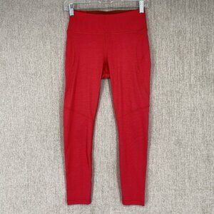 Outdoor Voices‎ Leggings Womens S Pink Workout Gym Running Pull On Activewear